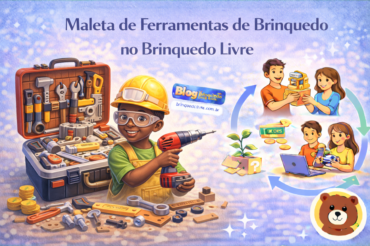 Maleta de ferramentas de Brinquedo
